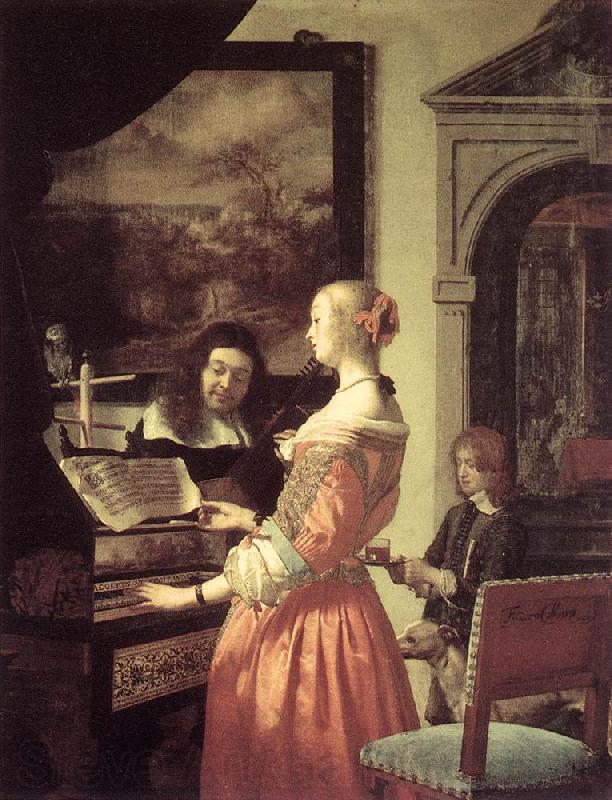 MIERIS, Frans van, the Elder Duet